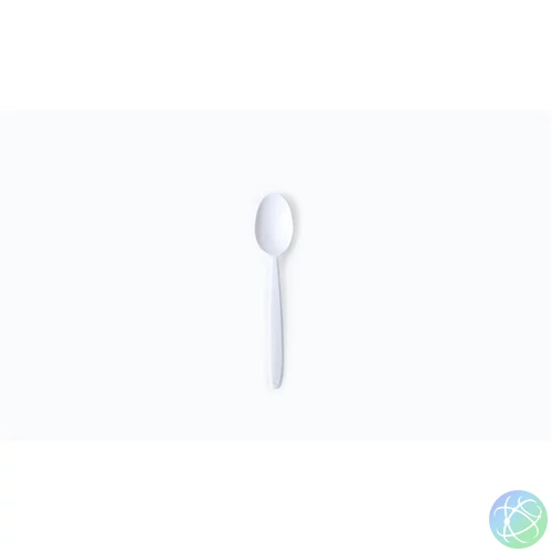 Evőkanál, műanyag, többször használatos, 18,5 cm, 50 db "Venus", fehér