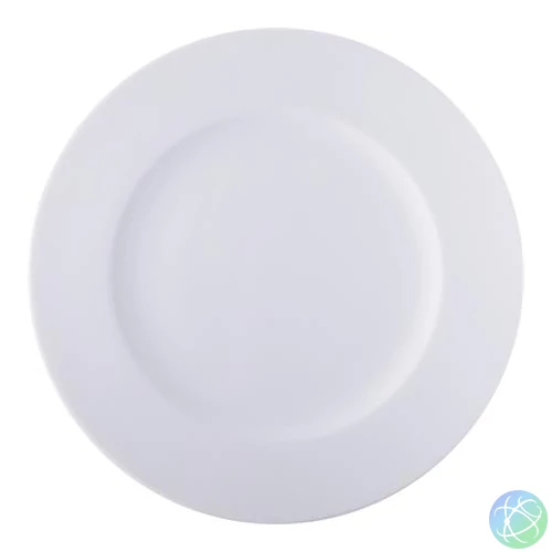 Lapostányér, fehér, 24 cm, 6 db-os szett "Economic"