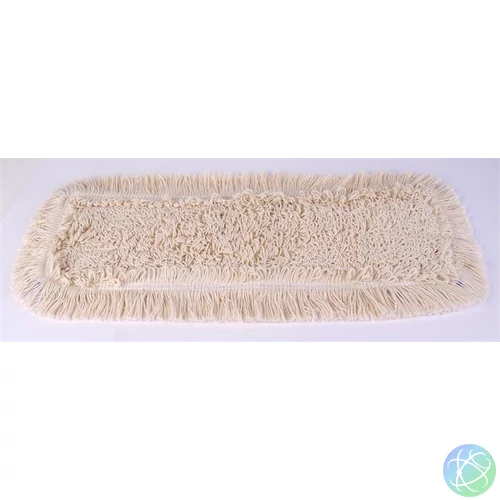 Lapos felmosó huzat, zsebes-füles, pamut, 50 cm