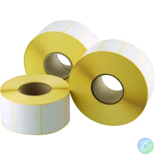 Etikett, thermo, 50x100 mm, 1000 etikett/tekercs, fehér