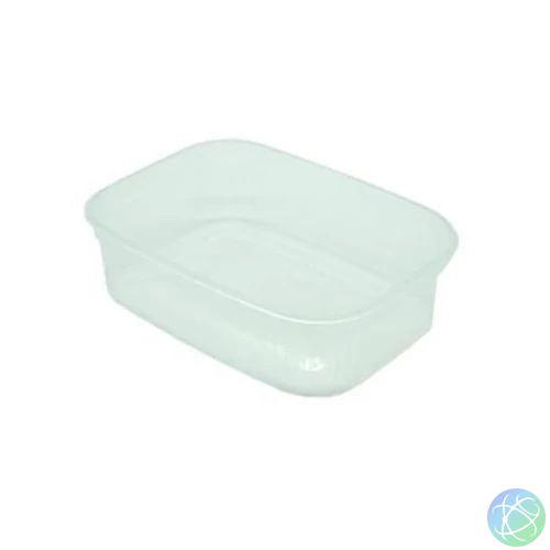 Műanyag tál, lezárható, 350 ml, 50 db "Svéd"