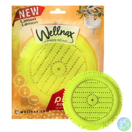 Piszoár illatosító rács, 50 g, "Wellnax", citrom