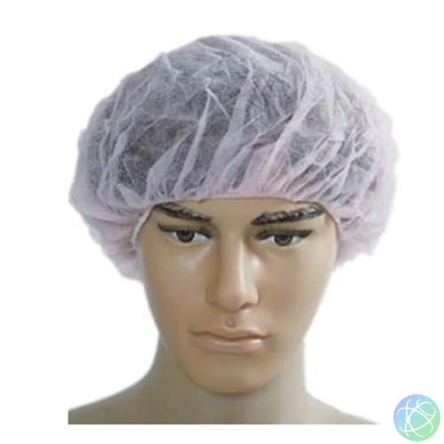Egészségügyi körsapka, 21" méret, fehér