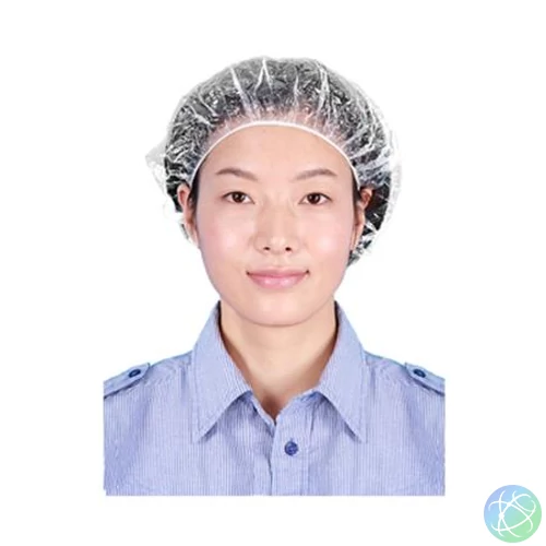 Zuhanysapka, egyszer használatos, víztiszta