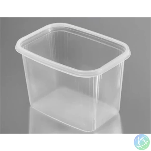 Műanyag tál, lezárható, 1000 ml, 50 db "Svéd"