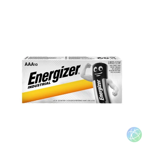 Elem AAA mikro, 10 db, ENERGIZER "Alkaline Industrial"