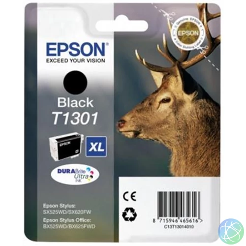 T13014012 Tintapatron Stylus Office SX620, BX320 nyomtatókhoz, EPSON, fekete, 25,4 ml