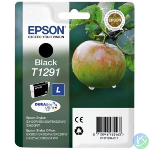 T12914012 Tintapatron Stylus SX420W, SX425W, SX525WD nyomtatókhoz, EPSON, fekete, 11,2ml