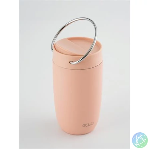 Termoszbögre, 300 ml, rozsdamentes acél, EQUA "Cup", rózsaszín