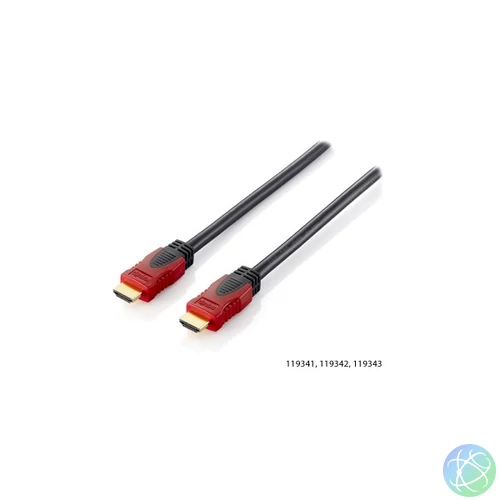HDMI 2.0 kábel, 4K/60Hz, aranyozott, 1 m, EQUIP