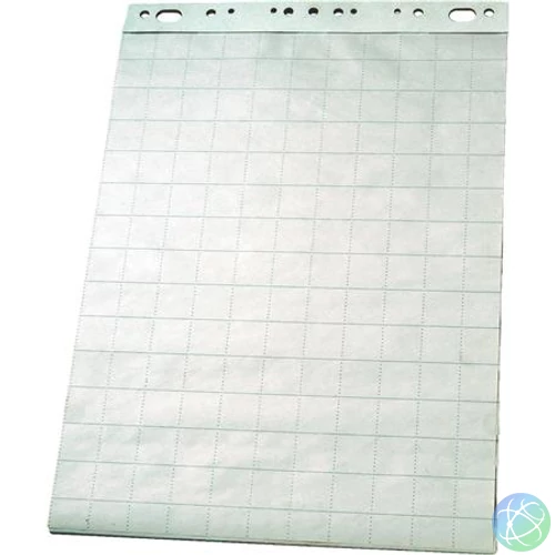 Flipchart papír, sima-kockás, 65 x 95,5 cm, 50 lap, ESSELTE