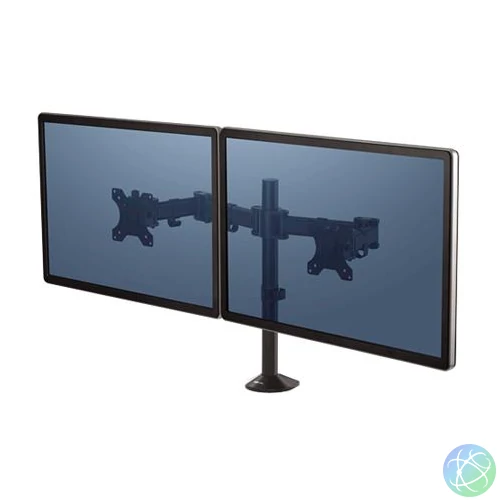 Monitortartó kar, két monitorhoz, FELLOWES, "Reflex Series™"