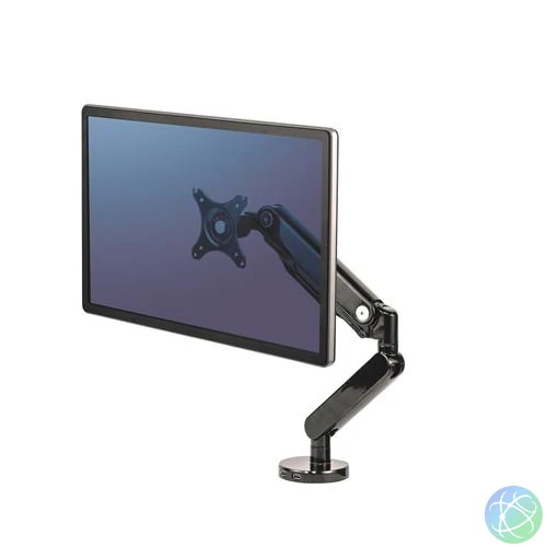 Monitortartó kar, egy monitorhoz, FELLOWES, "Platinum Series™ Single", fekete