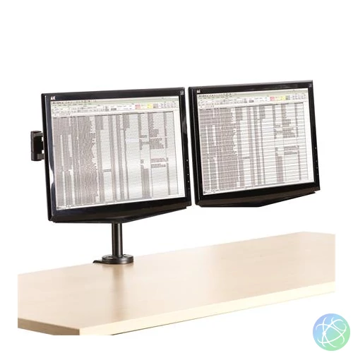 Monitortartó kar, kettő monitorhoz, FELLOWES "Vista™"
