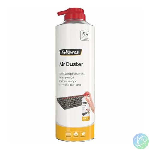 Sűrített levegős porpisztoly, HFC mentes, gyúlékony, 650 ml/400 ml, FELLOWES