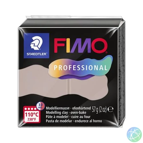 Gyurma, 57 g, égethető, FIMO "Professional", taupe