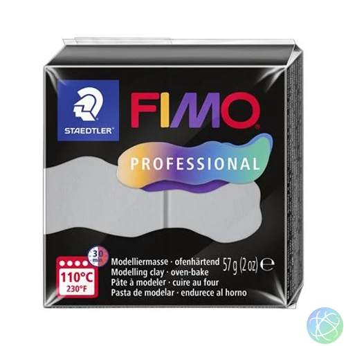 Gyurma, 57 g, égethető, FIMO "Professional", delfinszürke