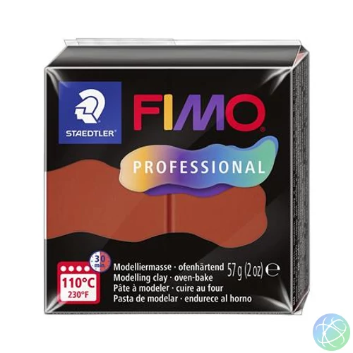 Gyurma, 57 g, égethető, FIMO "Professional", terrakotta