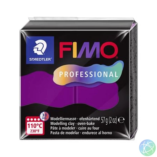 Gyurma, 57 g, égethető, FIMO "Professional", viola