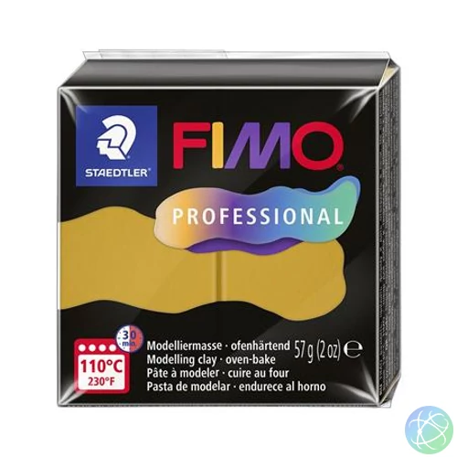 Gyurma, 57 g, égethető, FIMO "Professional", okker