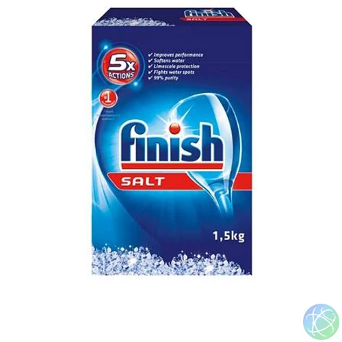 Mosogatógép vízlágyító só, 1,5 kg, FINISH