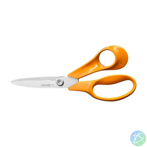 Olló, konyhai, 18 cm FISKARS "Classic", narancssárga