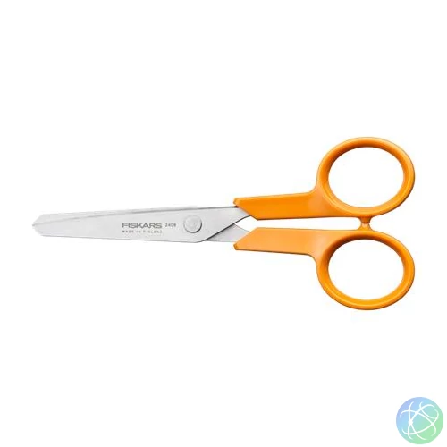 Olló, barkács, 13 cm, FISKARS "Classic", narancssárga