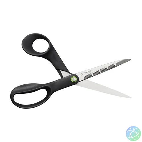 Olló, konyhai, 21 cm FISKARS "Functional ReNew", fekete