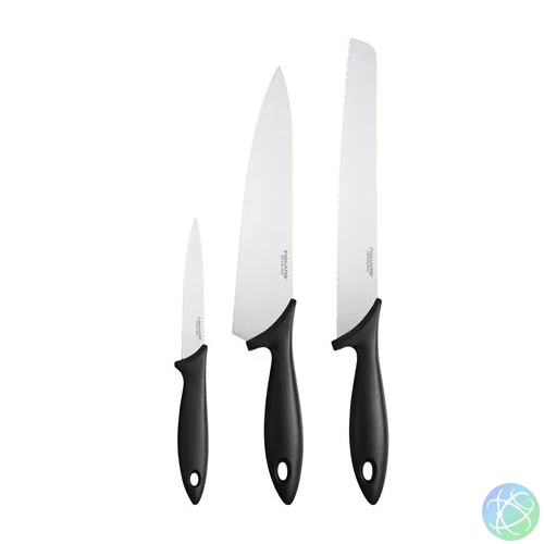 Késkészlet, kezdő, 3 darabos, FISKARS "Essential"