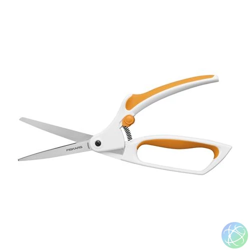 Varróolló, 26 cm, FISKARS "EasyAction™", narancssárga
