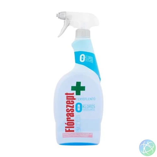 Fürdőszobai tisztító- és fertőtlenítő spray, klórmentes, 700 ml, FLÓRASZEPT
