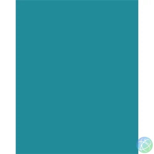 Színes papír, A3, 130 g, 50 lap, FOLIA, türkiz