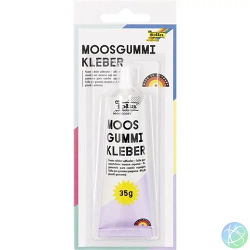 Ragasztó, moosgumihoz, folyékony, 35 g, FOLIA