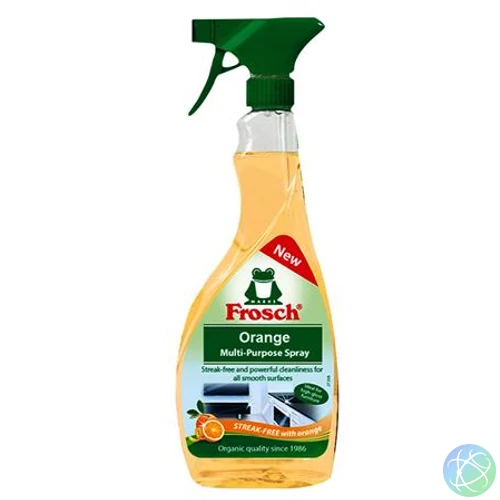 Általános felülettisztító spray, 500 ml, FROSCH, narancs