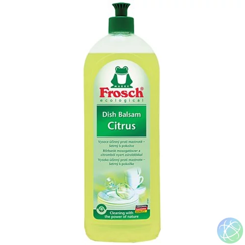 Mosogatószer, 750 ml, FROSCH, balzsam, citrus