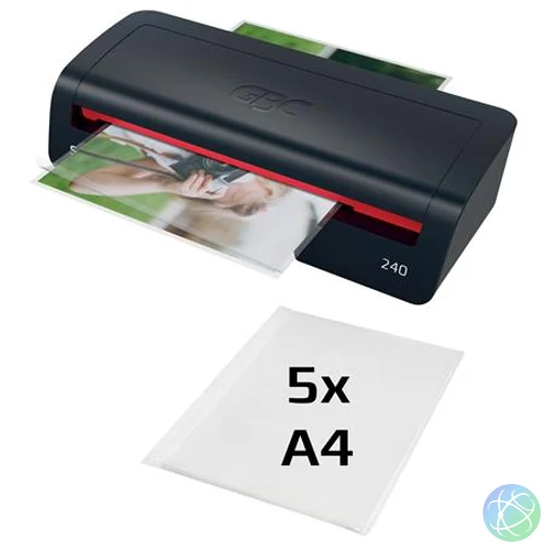 Laminálógép, A4, 75-125 mikron, GBC "240 Home Office"