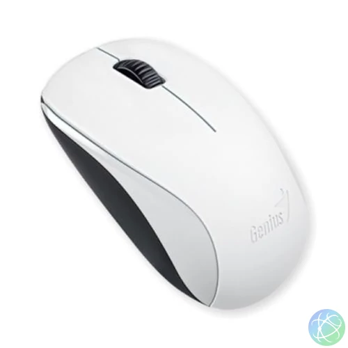 Egér, vezeték nélküli, optikai, normál méret, GENIUS "NX-7000" fehér