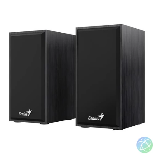 Hangszóró, 2.0, 6W, USB táp, GENIUS "SP-HF180", fekete