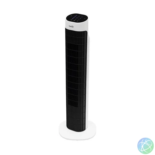 Oszlopventilátor, távirányítóval, 79 cm, 45 W, HOME, fekete
