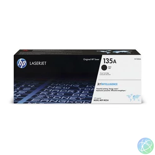 W1350A Lézertoner LaserJet M209, MFP M234 nyomtatókhoz, HP 135A, fekete, 1,1k