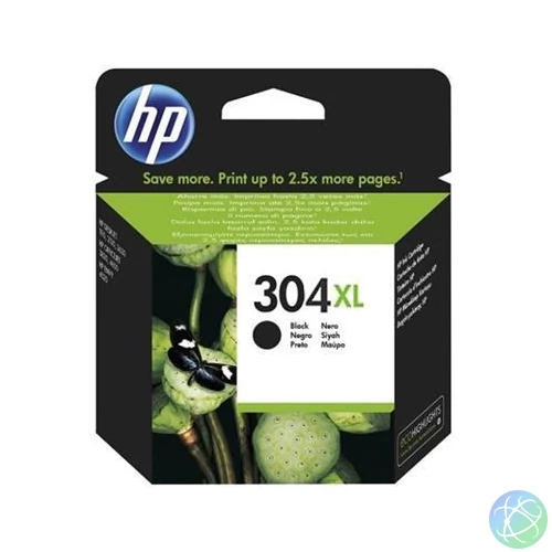 N9K08AE Tintapatron DeskJet 3720, 3730 nyomtatóhoz, HP 304XL, fekete