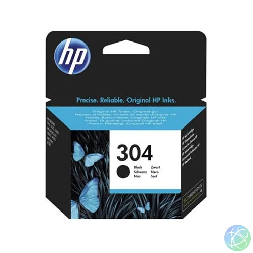 N9K06AE Tintapatron DeskJet 3720, 3730 nyomtatóhoz, HP 304, fekete