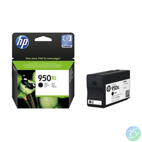 CN045AE Tintapatron OfficeJet Pro 8100 nyomtatóhoz, HP 950xl, fekete, 2,3k