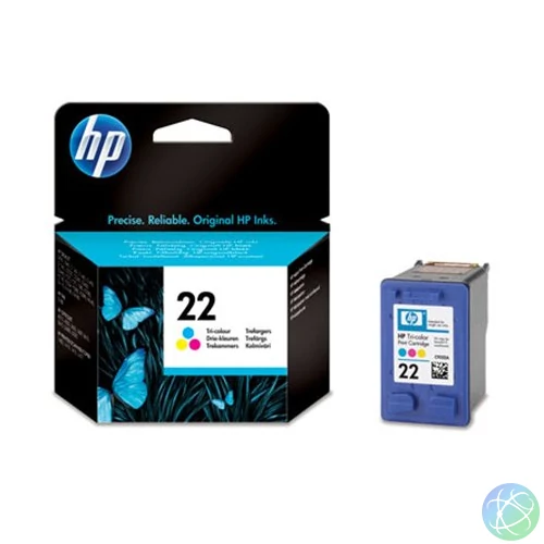 C9352AE Tintapatron DeskJet 3920, 3940, D2300 nyomtatókhoz, HP 22, színes, 5ml