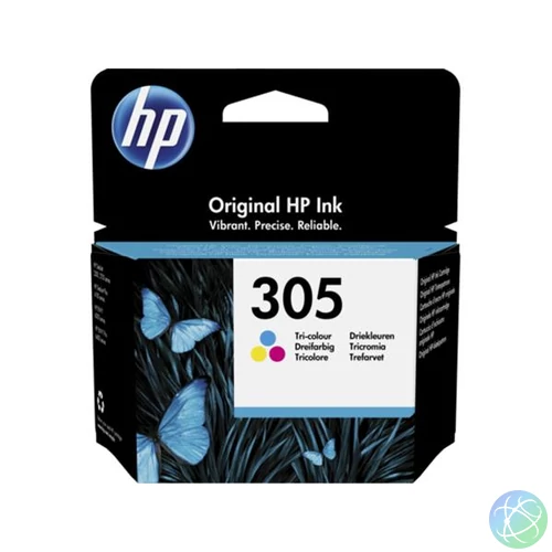 3YM60AE Tintapatron Deskjet 2320,2710, 4120 nyomtatókhoz, HP 305, színes, 100 oldal