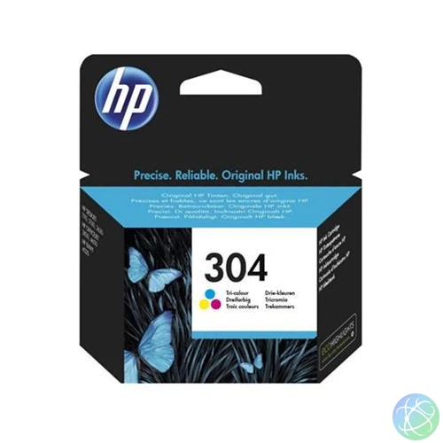 N9K05AE Tintapatron DeskJet 3720, 3730 nyomtatóhoz, HP 304, színes