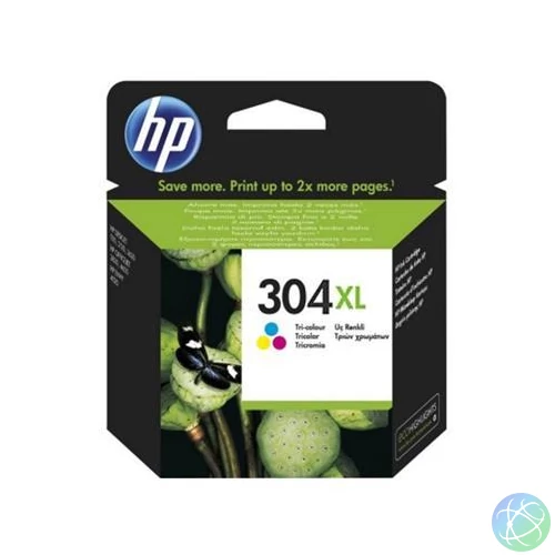 N9K07AE Tintapatron DeskJet 3720, 3730 nyomtatóhoz, HP 304XL, színes