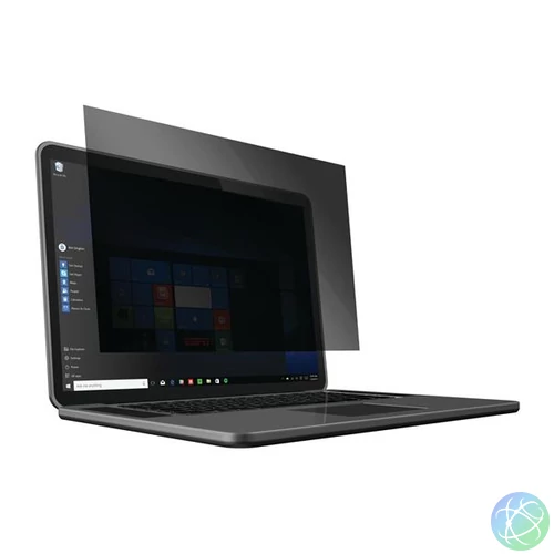 Monitorszűrő, betekintésvédelem, 15.6" 16:9 laptophoz, 345x194mm, levehető, KENSINGTON