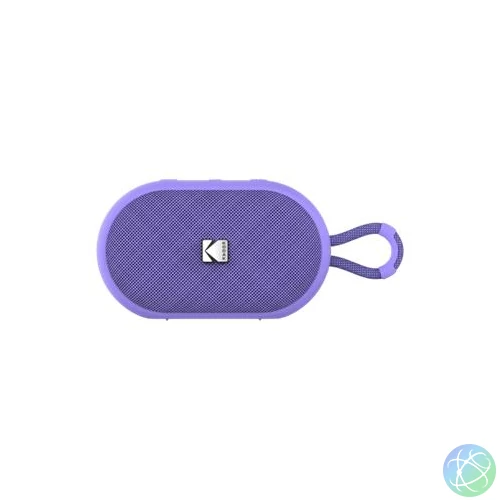 Hangszóró, hordozható, 6W RMS, KODAK "PWS2284", lila