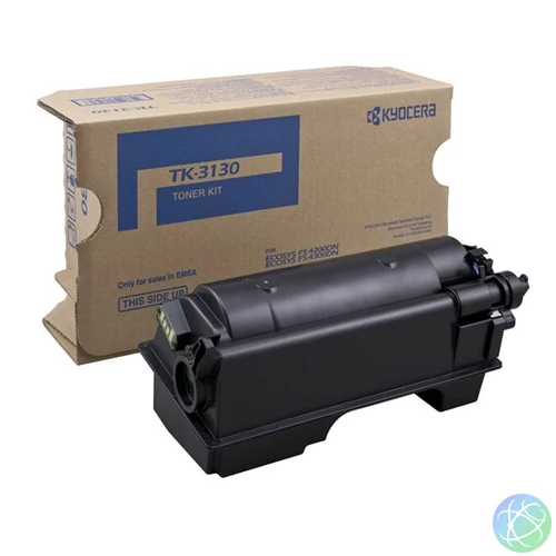 TK3130 Lézertoner FS 4200DN, 4300DN nyomtatókhoz, KYOCERA, fekete, 25k
